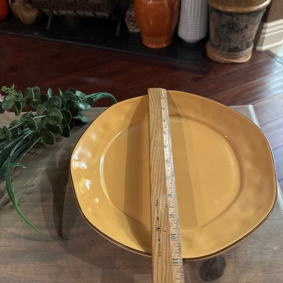 Set Of 2 SKYROS "Cantaria Golden Honey" Dinner Plate 11 Inches - Picture 4 of 4